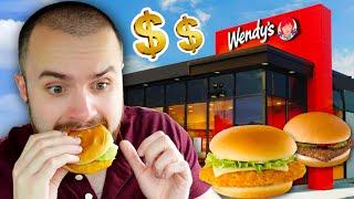 Can I eat Wendy's for A DAY on a $12 budget?