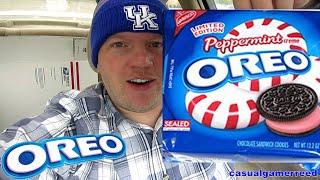 Reed Reviews Peppermint Creme Oreo Cookies
