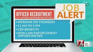 U.S. Customs and Border Protection holding hiring webinar