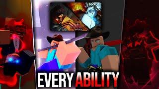 Using Every Single Ability in Jujutsu Infinite