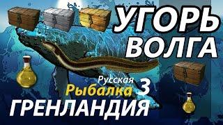 Угорь Волга / РР3 [ Русская рыбалка 3.9 Гренландия]