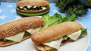 Cheesy Chicken Sandwich | Kitchen Drama Recipes