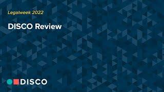 DISCO Review