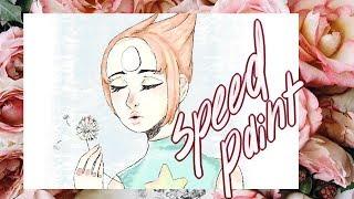 speedpaint Steven Universe Pearl / Вселенная Стивена жемчуг