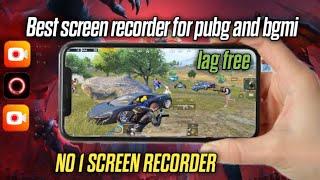 best screen recorder for pubg and bgmi | best screen for Android | no lag screen recorder