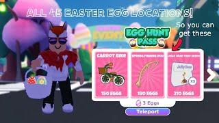 ALL 45 EGG LOCATIONS IN OVERLOOK BAY (for the Easter Update)