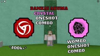 Bankai Akuma and Crystal OP Oneshot Combo | Shindo Life