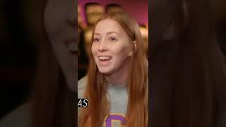This LSU fan went viral for her stare down to the camera when LSU was about to lose  #Shorts