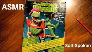 ASMR: Browsing through Vintage Magazine - Australian Woman's Weekly 1979 || Soft-Spoken / Whisper