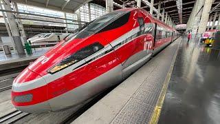 Riding the Frecciarossa 1000 Bullet Train | Iryo Seville - Madrid | Spain