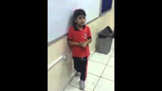 Little kids spell big words