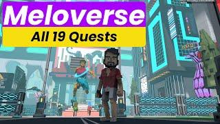 Meloverse | (19/19 Quests) The Sandbox All Quests Walkthrough [Special Event]