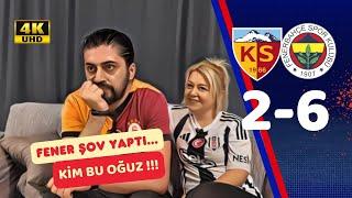 OĞUZ İLE FENER FARKA GİTTİ!!  KAYSERİSPOR - FENERBAHÇE MAÇINA TEPKİ!!