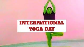 International Yoga Day|Belly Fat Loss Challenge Day 7 @rupsfitlifestylediaries