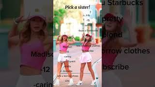 Check description |~ Pick a sister! #preppygrwm #preppy #pickaside #aesthetic #newyears #tiktokviral