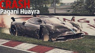 Track Day ended in CRASH on Pagani Huayra|Nordschleife (Assetto Corsa)