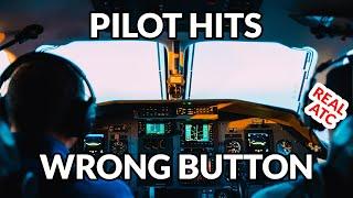 (REAL) ️ Funniest ATC Conversation | Pilot hits wrong button | Aviation Incidents | ATCAirways