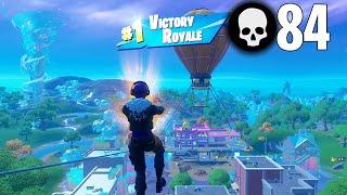 84 Elimination Solo vs Squads Wins (Fortnite Chapter 3 Full Gameplay Season 4)