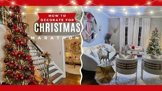 2024 CHRISTMAS TRENDS  | Decorating Ideas & Tour | Marathon | How to Decorate for Christmas