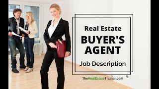 Real Estate Buyer's Agent Job Description