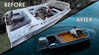 LUXURY BOAT Rebuild In Minutes START TO FINISH