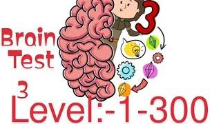 Brain Test 3 Level 1-300|| All levels of Brain Test 3 with the Answers