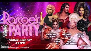 Alexis Michelle & LaLa Ri - Roscoe's RuPaul's Drag Race All Stars 8 Viewing Party