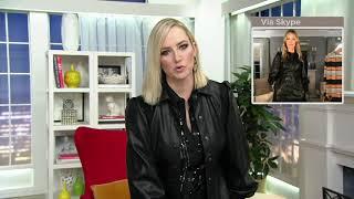 Laurie Felt Faux Leather Dress with Side Pockets on QVC