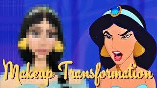 Transforming Myself into Jasmine from Disney’s Aladdin | Makeup Illusion - Creative.Cliche