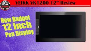 VEIKK VK1200 12 Inch Budget Pen Drawing Display Review