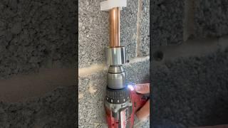 Soldering Like A Pro With 22mm #asmr #diy #plumbing #youtubeshorts