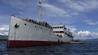 Un navire de guerre allemand centenaire sur le lac Tanganyika