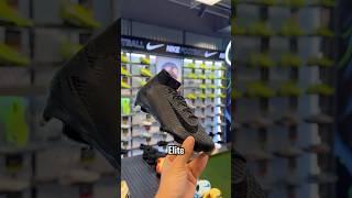 Different levels of Nike football boots 