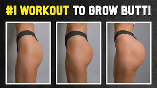 The #1 Workout That BLEW UP My Booty (5 Exercises) No Equipment, At Home