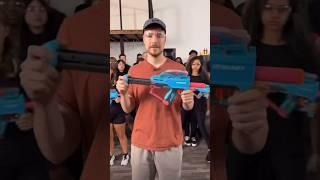 Mr.Beast Nerf War Plot Twist!  #shorts #viral