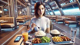 This Human girl who eats three bowls of rice in a row is actually the Alien King's Daughter! SCI-FI