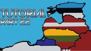 The Baltics - World Flag Map Tutorial [Part 22] [Minecraft]