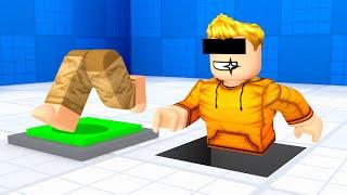 ROBLOX SPLIT IN HALF..