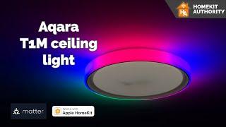 Aqara T1M smart ceiling light review - HomeKit and Matter smart light