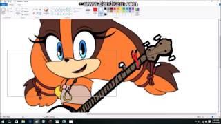 I Draw & Paste A Picture About Sticks Singing While Playing The Banjo & Uploaded On Deviantart