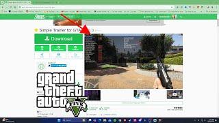 How to Install Simple Trainer for GTA V 16.0 GTA 5 MODS