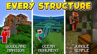 Types of Players in EVERY Minecraft Structure (All Shorts Together)