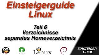 Linux für absolute Einsteiger: Verzeichnisse &  Homeverzeichnis "auslagern" [GERMAN]