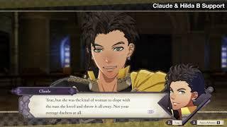 [FE: Three Houses] Claude & Hilda All Support Conversations