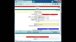 Transaction using SocietyOnLine (Opening Balance Entry and Bill Received entry)