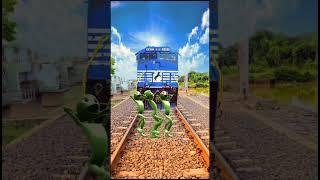 Alien dance railway train attack VFX khane ki dating video tomato Sita cartoon video short rails#