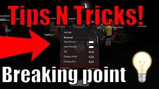 HOW TO GET MORE CREDITS IN BREAKING POINT! - TIPS N TRICKS! (ROBLOX BREAKING POINT)