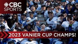 Carabins claim 2nd Vanier Cup title with victory over Thunderbirds | CBC Sports