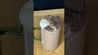 Chocolate shake asmr  #asmrcooking #chocolateshakerecipe #shorts