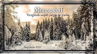 Munosabat (Yuragimda saqlab yurgan so'zlarim...) | Yangi sherlar 2020 | Suhrob Isroilov ijodi